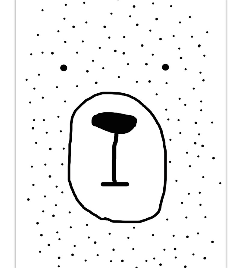 Urso Cute Minimalista