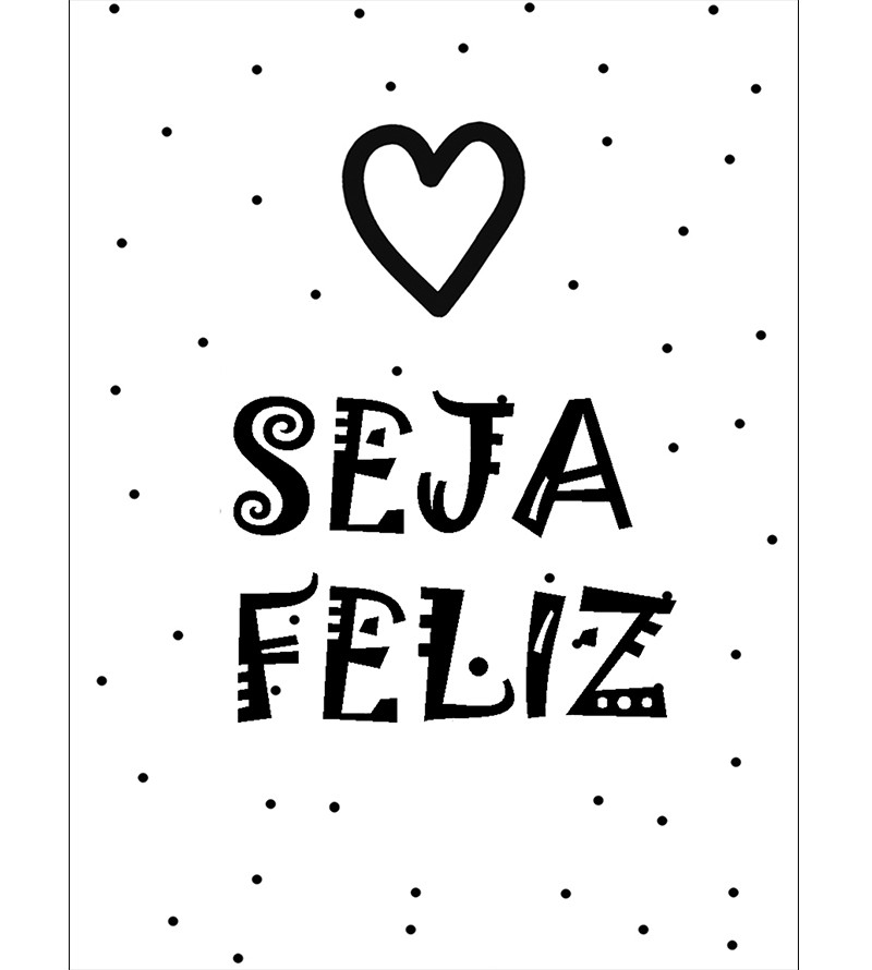 Seja Feliz Minimalista