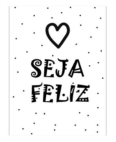 Seja Feliz Minimalista