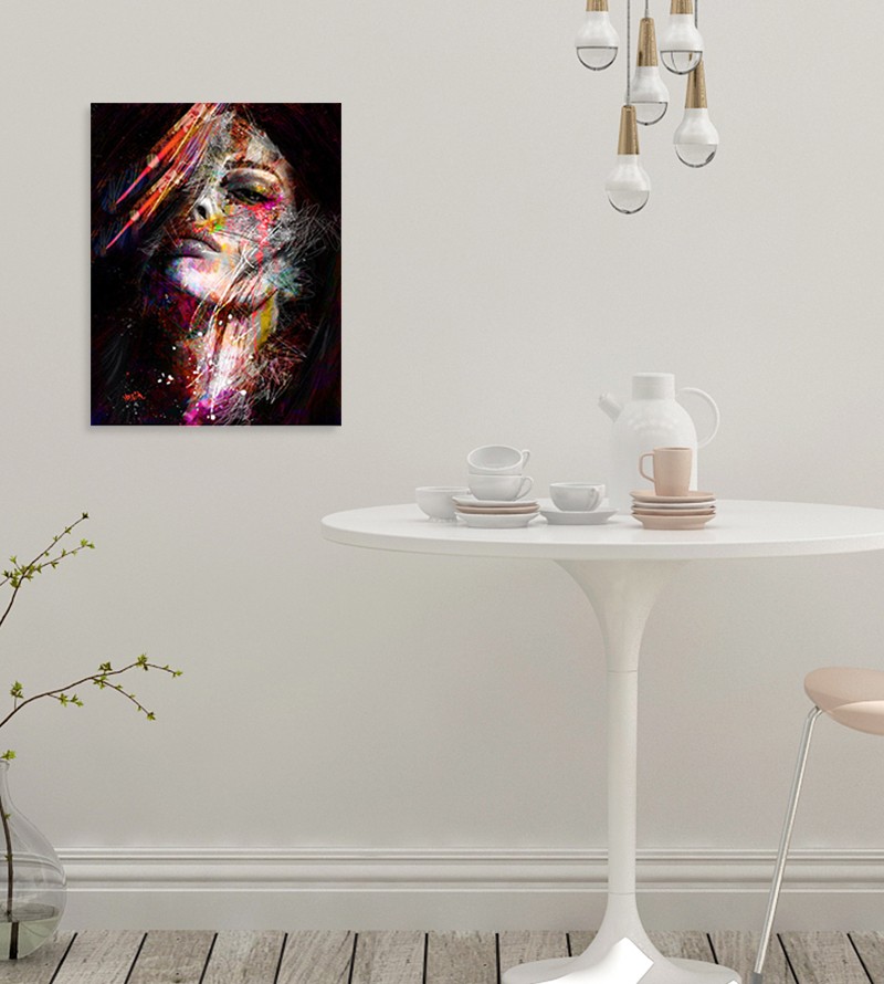 Mulher Arte Abstrata