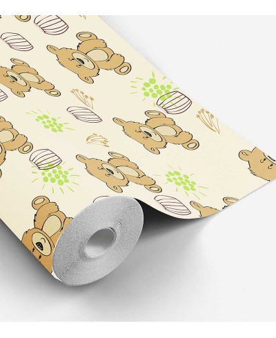 Papel de Parede Ursinho Fofinho Bebê Papel de Parede Ursinho Fofinho Bebê