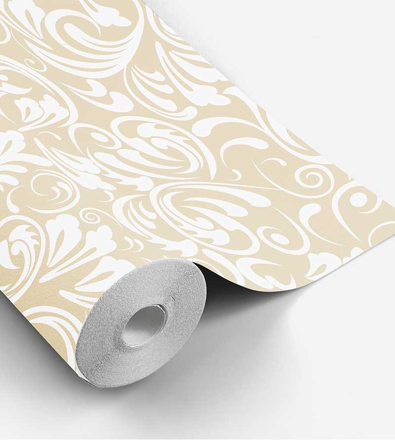 Papel de parede em tons nude