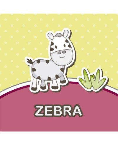 Animaizinhos Baby Zebra