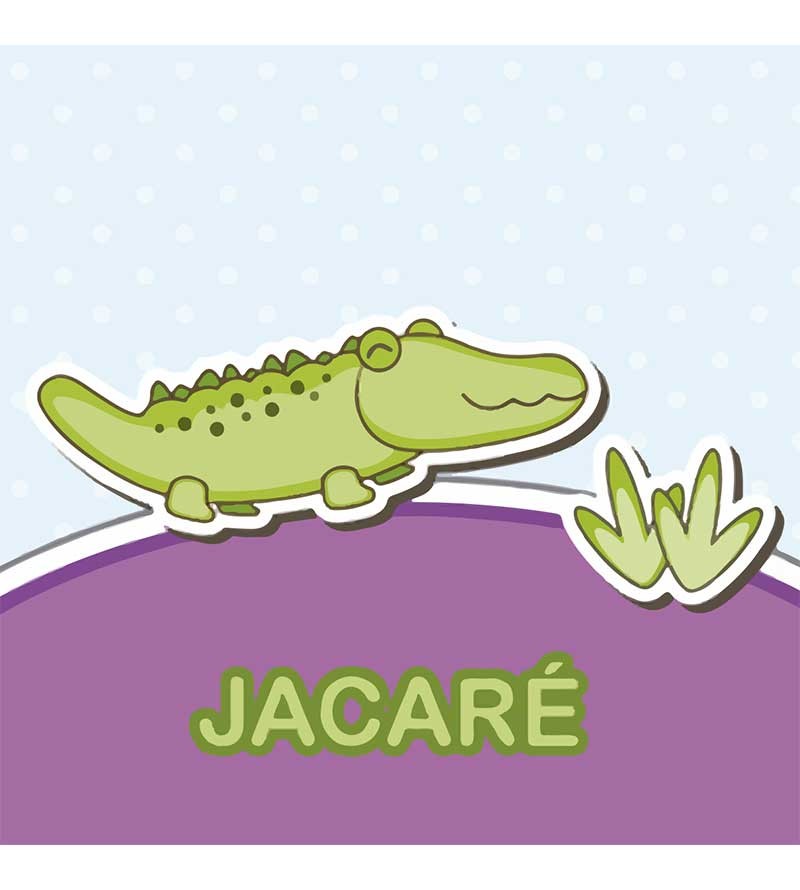 Animaizinhos Baby Jacaré