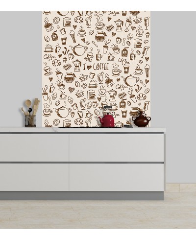 Papel de Parede Temático Café