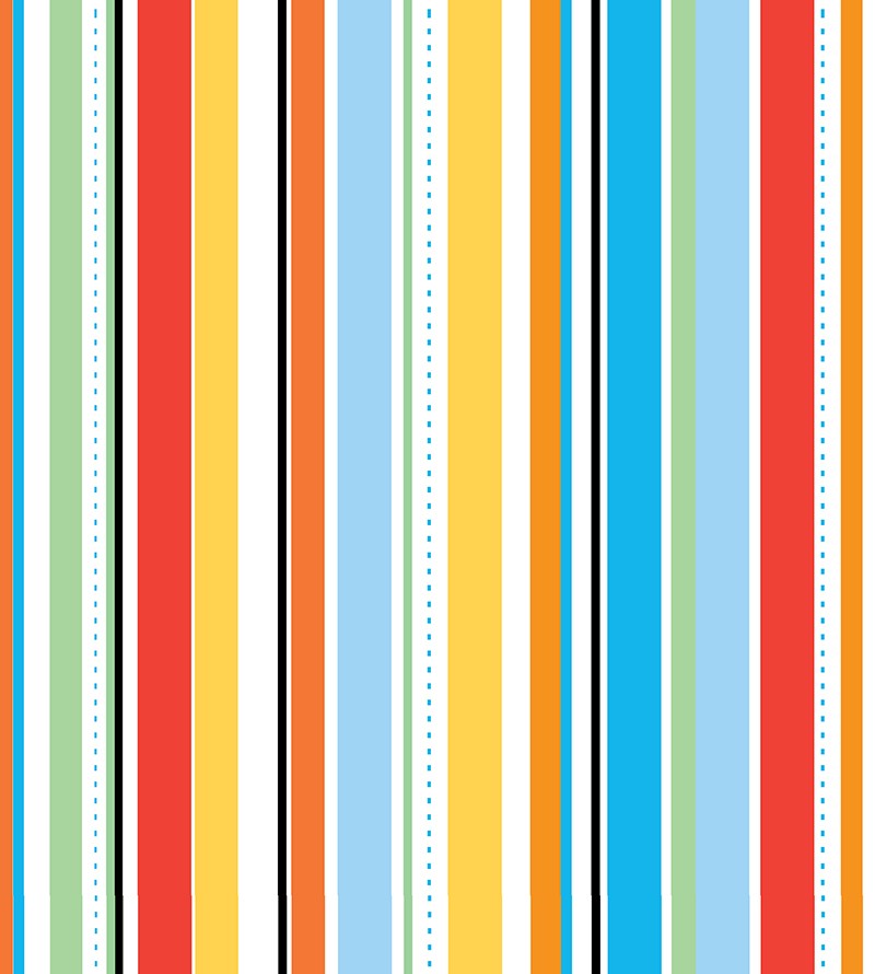 Papel de parede listrado com listras e traços coloridos