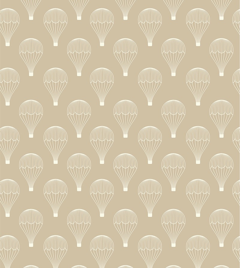Papel de parede balões minimalistas