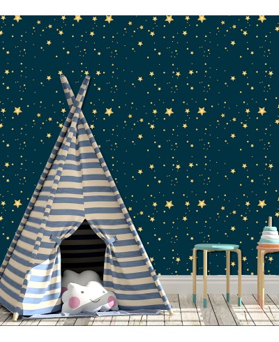 Papel de parede estrelas céu noite