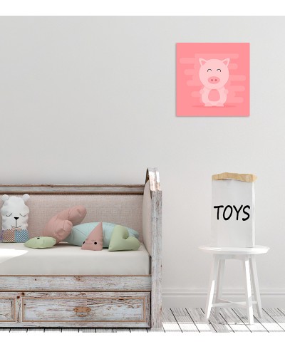 Quadro Porquinha Baby Rosa
