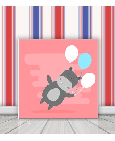 Quadro Hipopótamo Baby