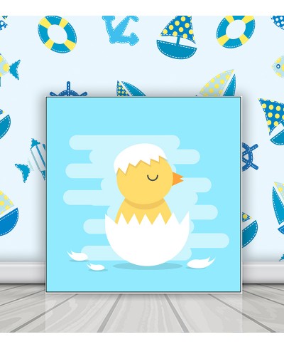 Quadro Bebê Pássaro