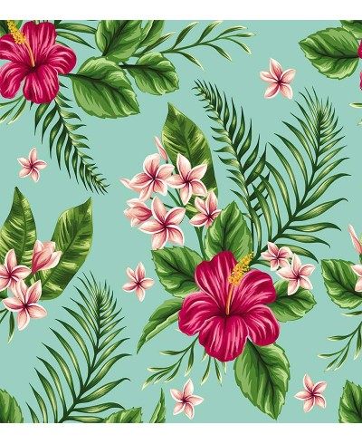 Papel de Parede Fotomural Folhagens verdes e amarelos