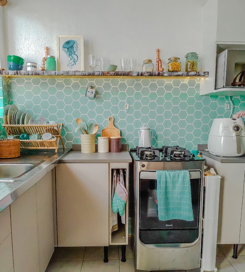 Papel de Parede Geométrico Farmhouse