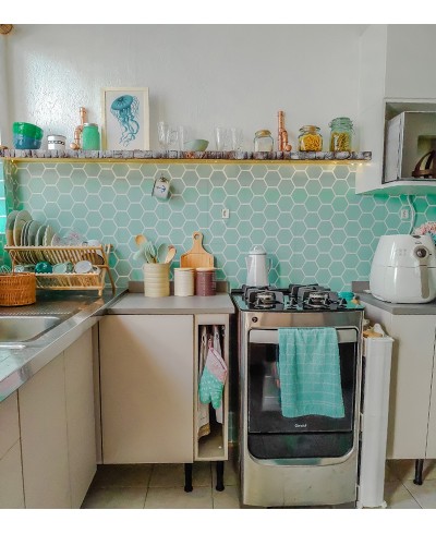 Papel de Parede Geométrico Farmhouse