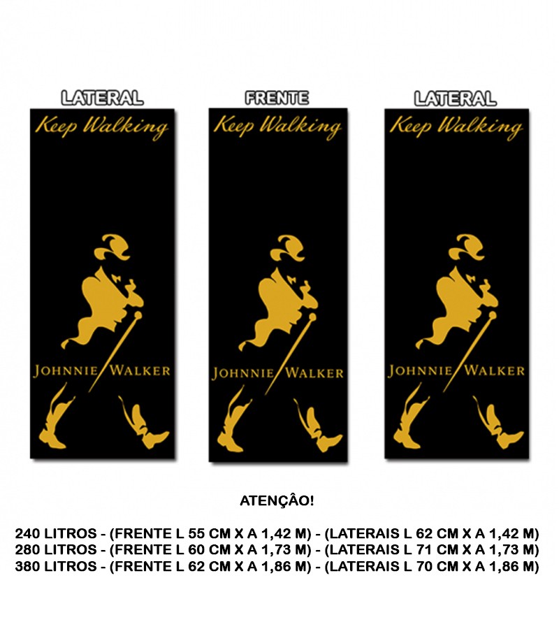 Adesivo de Geladeira Johnnie Walker