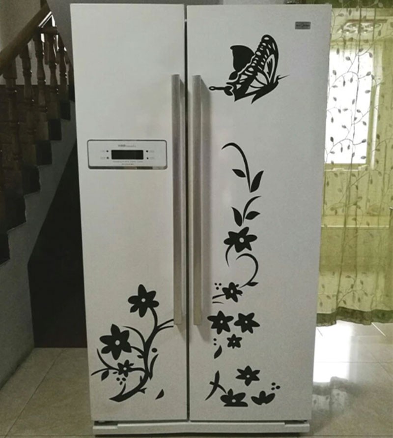 Adesivo Flor Geladeira