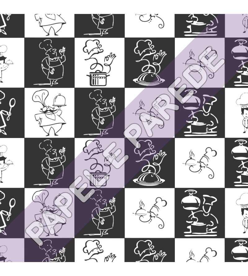 Adesivo Azulejo Chef