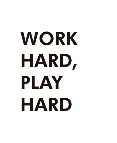 Kit de Quadros Be Brave, Work Hard Play Hard, You Can Do This c/ Moldura