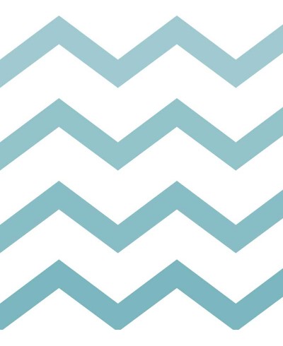 Papel de parede Chevron azul degradê