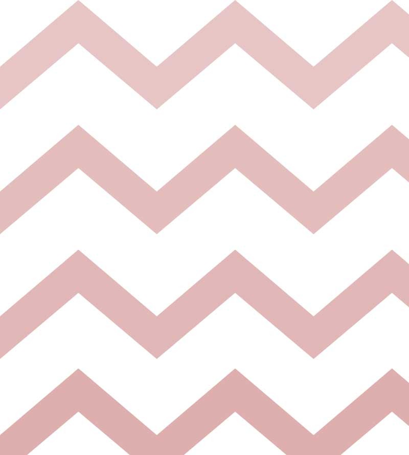 Papel de parede Chevron rosa degradê