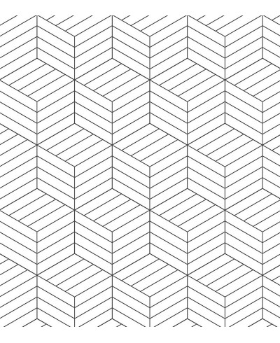 Papel de parede Quadrados listrados