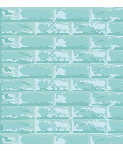 Papel de parede Tijolinhos azul