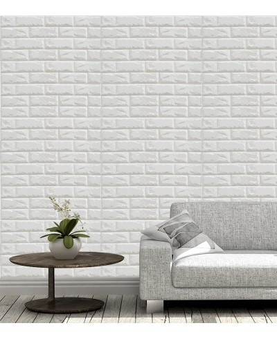 Papel de parede Tijolinhos cinza