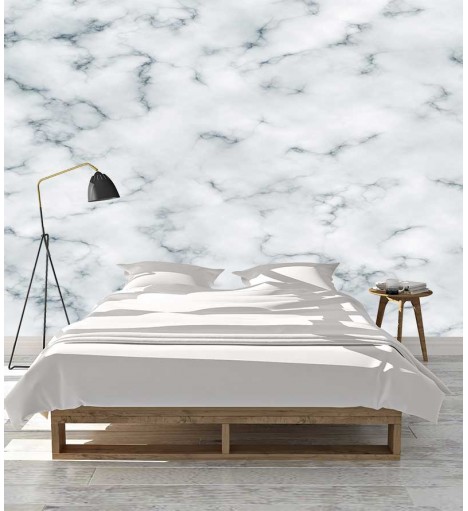 Papel de Parede Fotomural Marmore Cinza