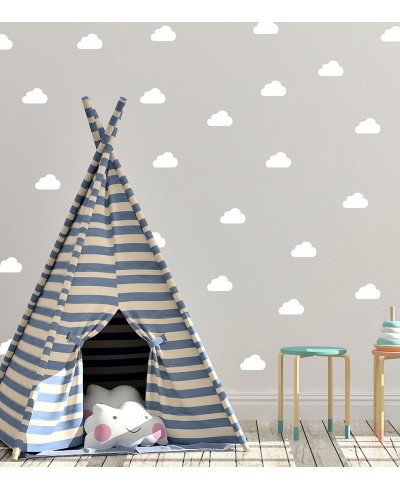 Adesivo de parede Nuvens para quarto infantil