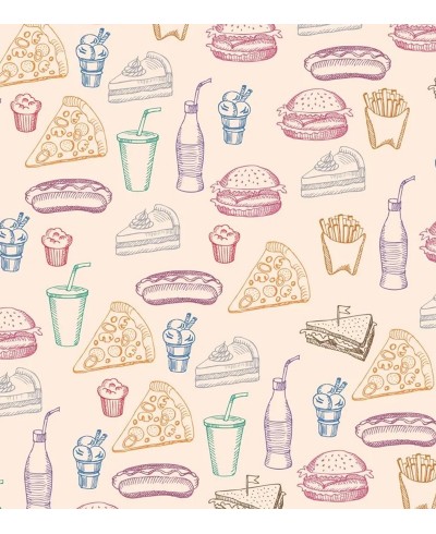 Papel de Parede Fast Food