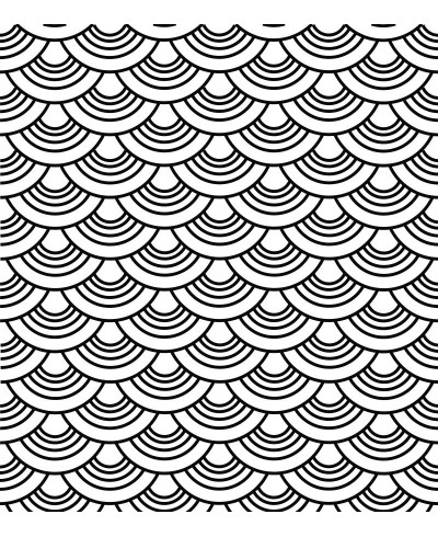 Papel de parede Ondas, em tons de preto