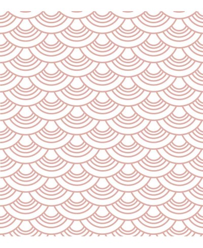 Papel de parede Ondas, em tons de Rosa