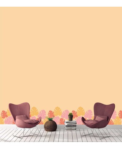 Papel de parede Monsteiras Coloridas