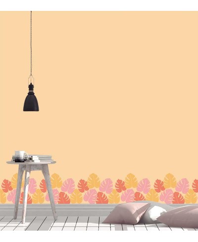 Papel de parede Monsteiras Coloridas