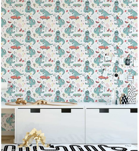 Papel de parede jacaré lelé , os amigos descolados em um momento de muita alegria.