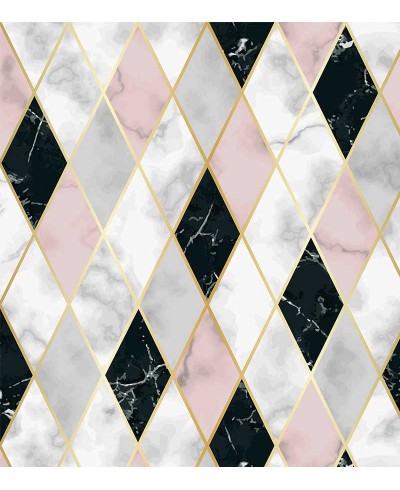 Papel de parede Tipo Losangos de Mármore