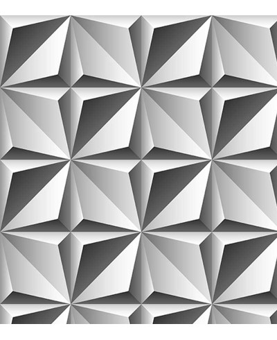 Papel de Parede 3D Estilo Gesso Abstrato