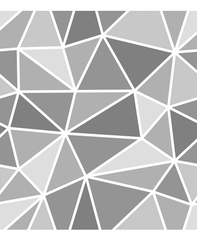 Papel de parede Abstrato em tons de cinza, preto e branco