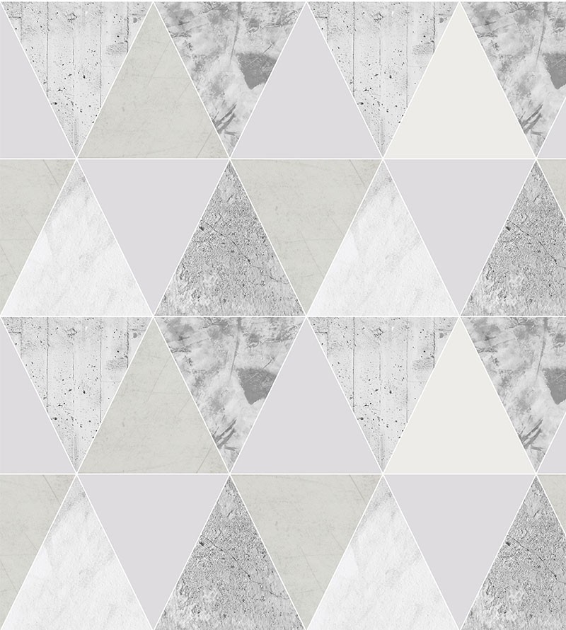 Papel de parede Grécia em tons de cinza e branco