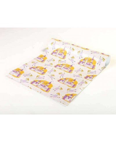 Papel de parede em tons rosa, roxo e amarelo - Infantil 161