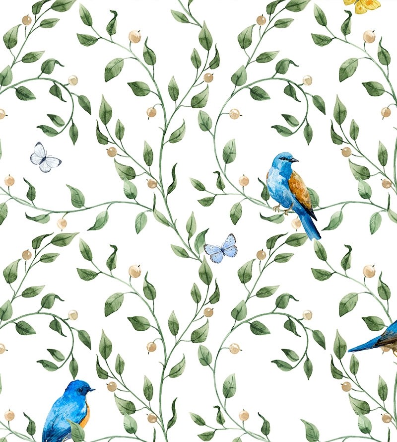 Papel de parede Campestre Berries