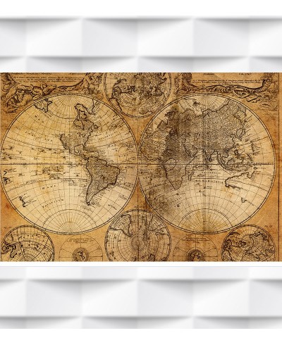 Papel de Parede Foto Mural Mapa Mundi Antigo