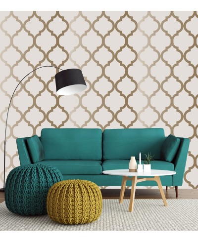 Papel de Parede Chess em tons de Cinza e Bege