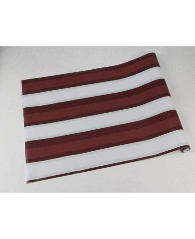 Papel de parede listrado vermelho e verde claro