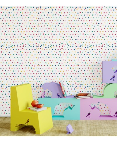 Papel de parede Bolinhas Coloridas