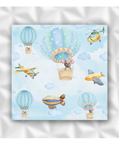 Painel Fotomural Animais no céu