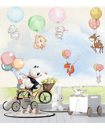 Painel Fotomural bichos do zoológico