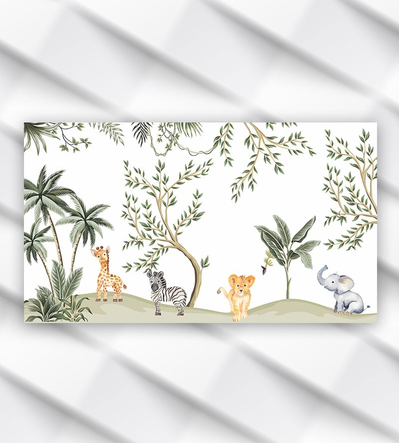 Painel Fotomural Safari