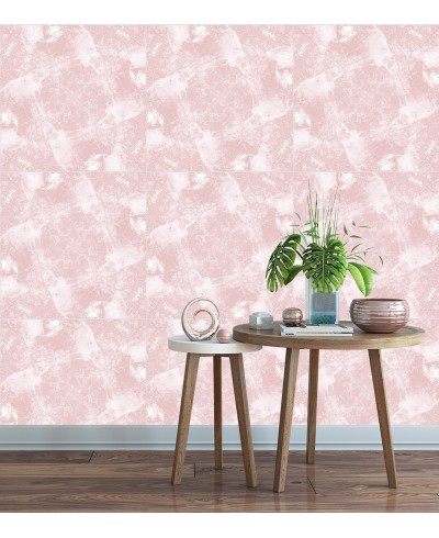 Papel de parede Mármore Rosa