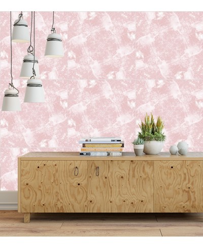 Papel de parede Mármore Rosa